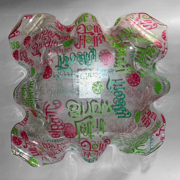 Pier1 Set of 2 Curved Christmas Bowls - Picture 4 of 4